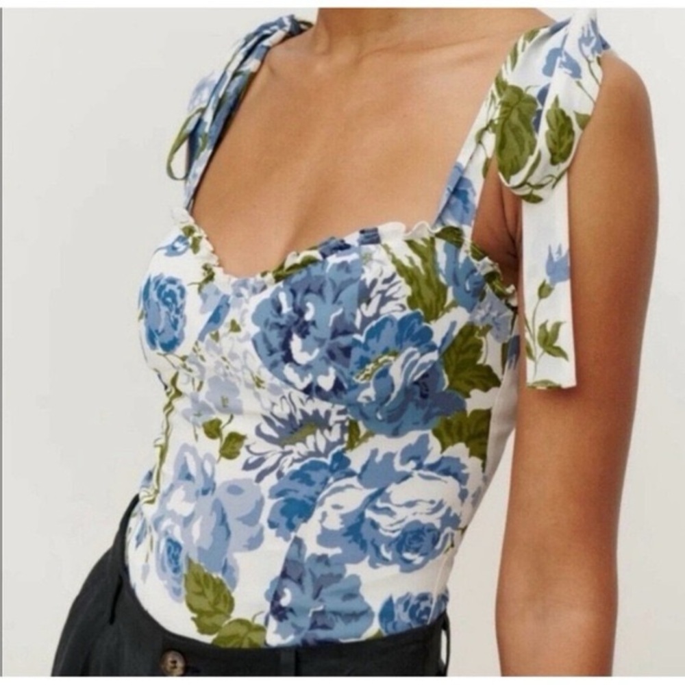 Floral Reformation Top